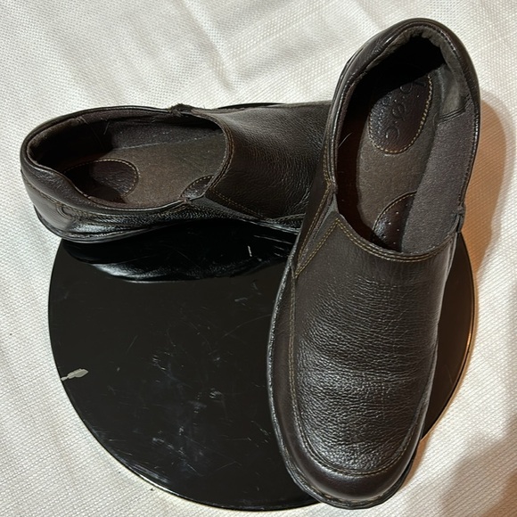 B.O.C. Women’s Wendell Brown Leather Slip On Loafers Shoes Size:11 main image 5